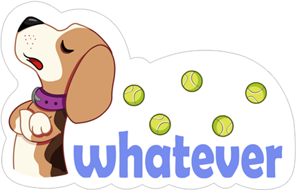 A Dogs World Stickers - Ecatepec Progreso Y Bienestar (442x286)