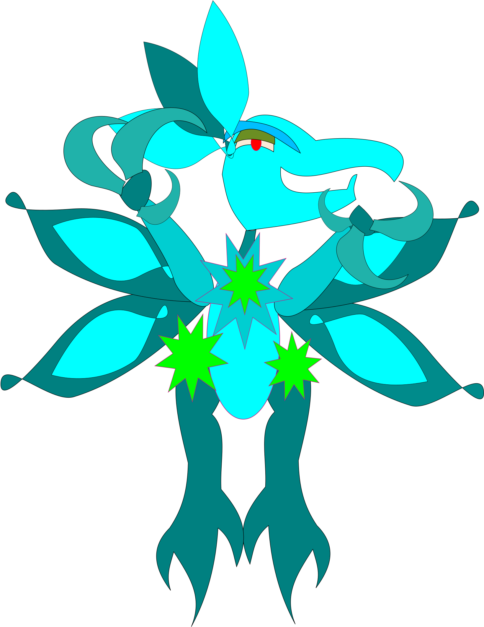 Dragon 6 Bclipart - Dragon (1697x2400)