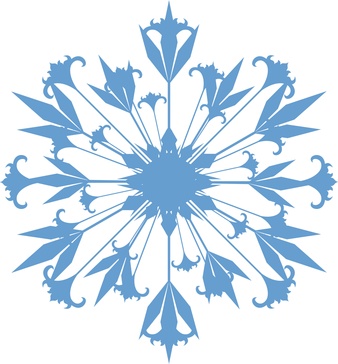 Snowflake Stu Hopps - Flocos De Neve Em Png (1097x1181)