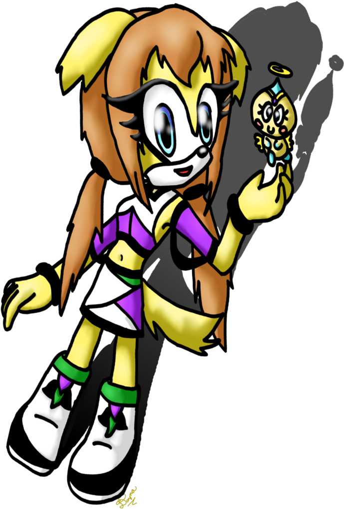 Crystaline The Golden Labrador Retriever ~ce~ By Kittensofangel - Cartoon (774x1032)