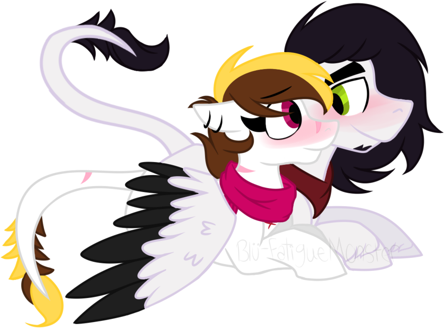 Lovebirds ~art Trade - Cartoon (1024x685)