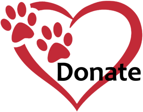 For Every Sale We Donate 1 Lb Of Dog Food - Heart And Dog Paw (480x385)