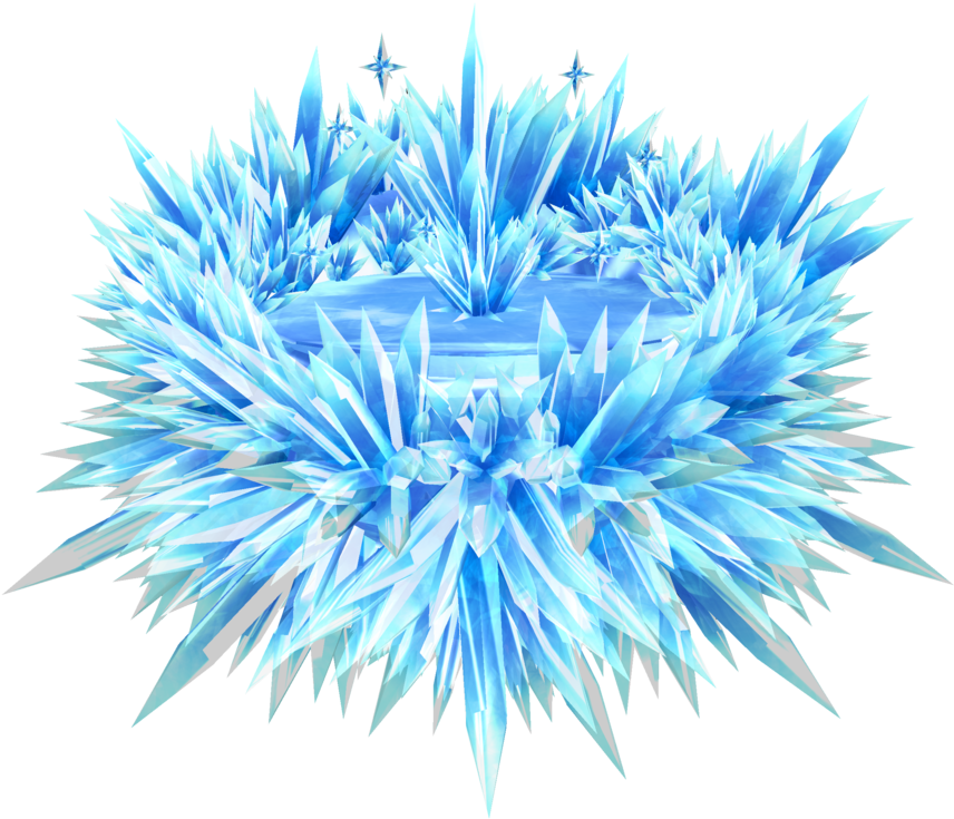 Ice Crystals Snowflake - Mmd Ice Stage (1024x768)