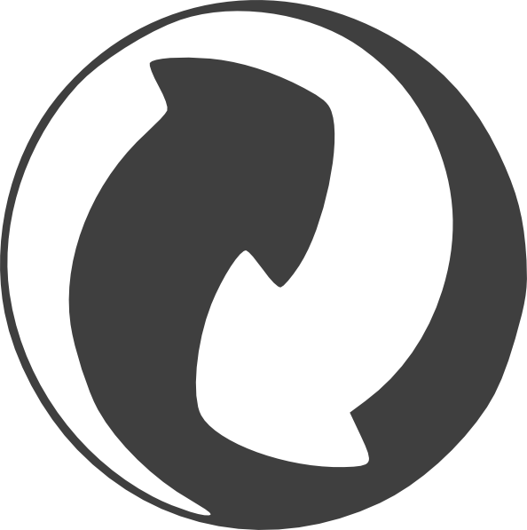 Recycle Symbol Circle Vector (594x597)