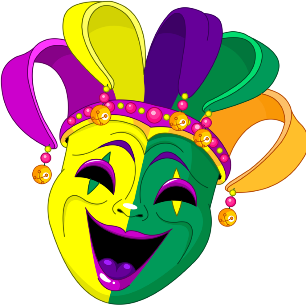 Mardi Gras Clip Art Image Du Blog Zezete2centerblog - Free Vector Mardi Gras (1024x1024)