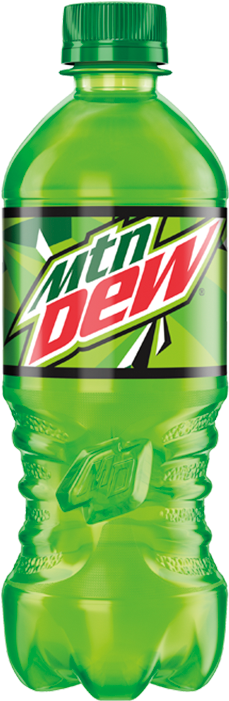 Mountain Dew Clipart 20 Oz - Mtn Dew 20 Oz (300x700)