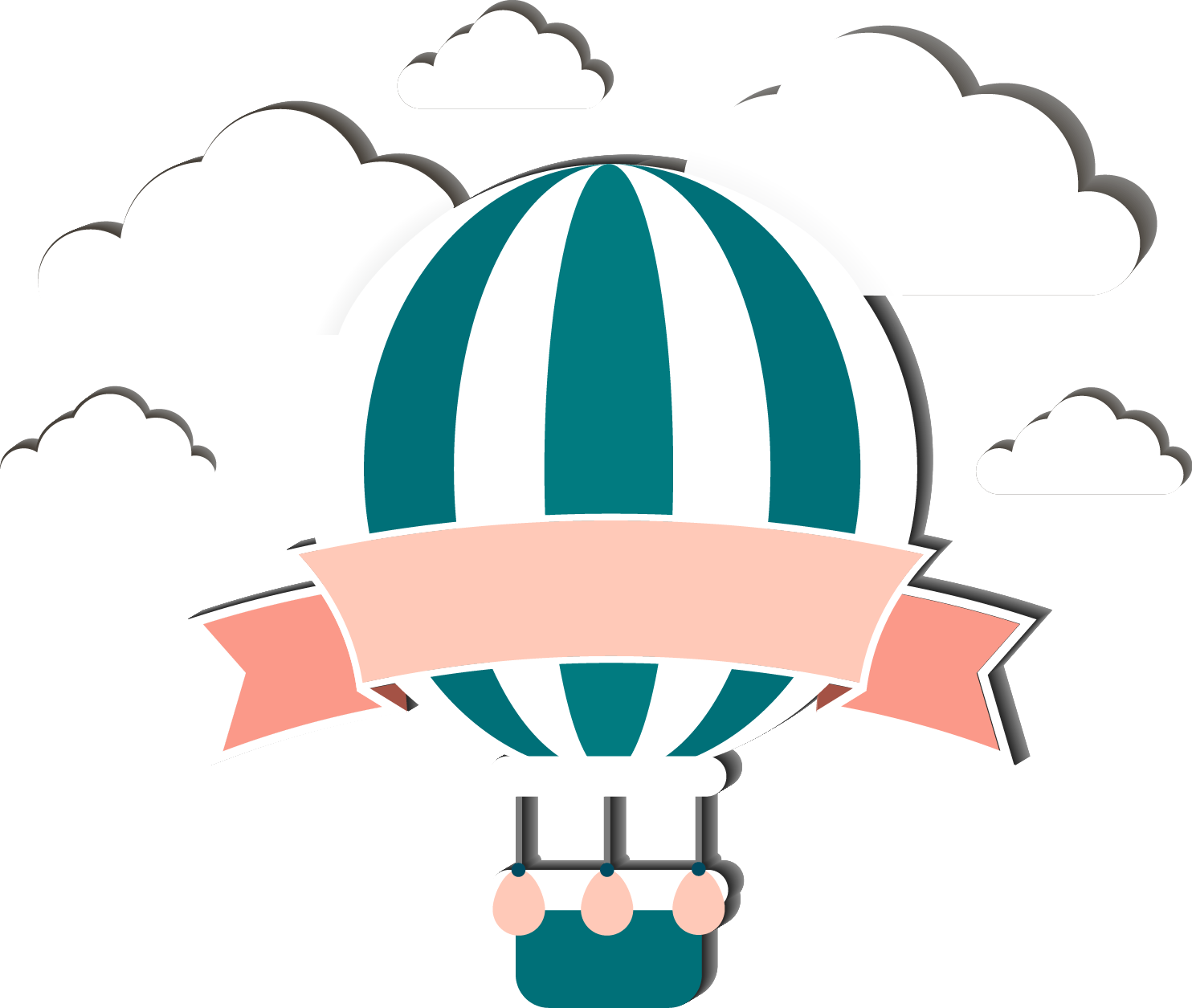 Hot Air Balloon Clip Art - Hot Air Balloon Clip Art (1484x1255)