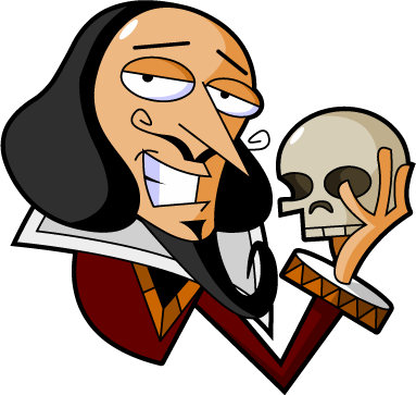 If You Would Like Extra Support With Your Literacy - Shakespeare Clipart (383x363)