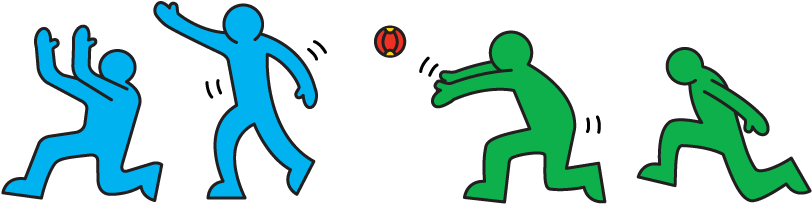 Belle And Beast's Snowball Fight - Belle And Beast's Snowball Fight (880x600)