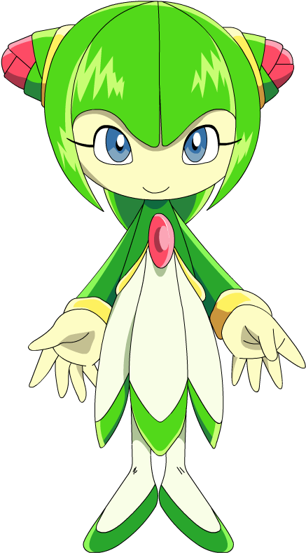 Sonic X - Cosmo The Seedrian Sonic X (550x800)