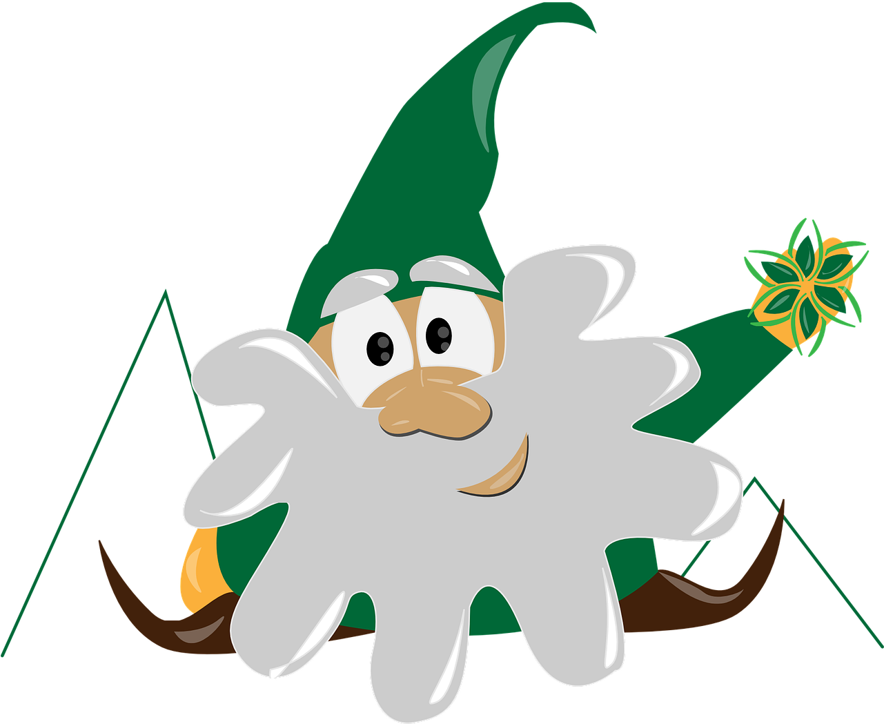 Snow Hiking Cliparts 21, Buy Clip Art - Dwarf (1280x1259)