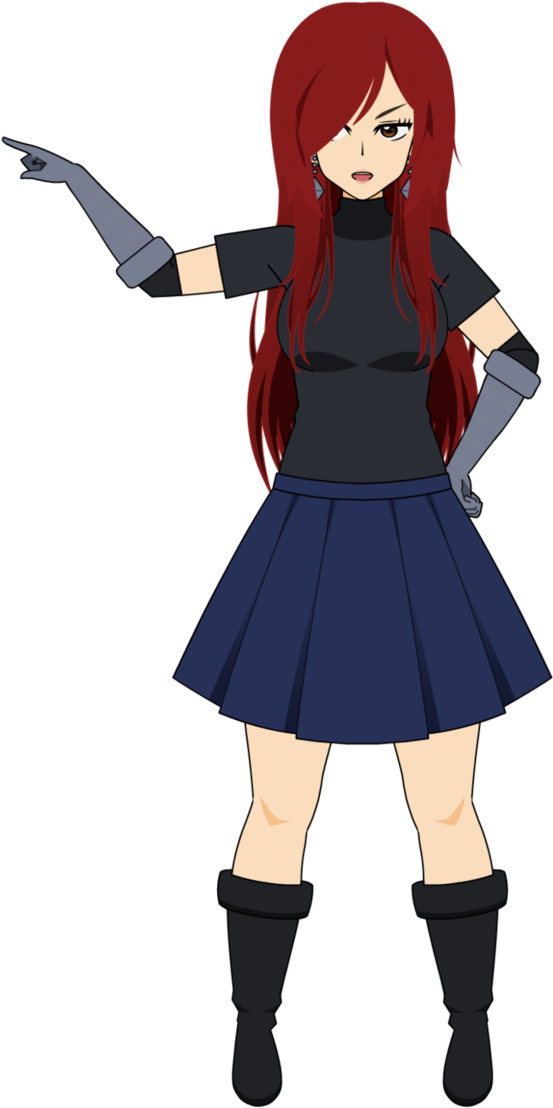 Erza Scarlet - Kisekae Armor (706x1132)