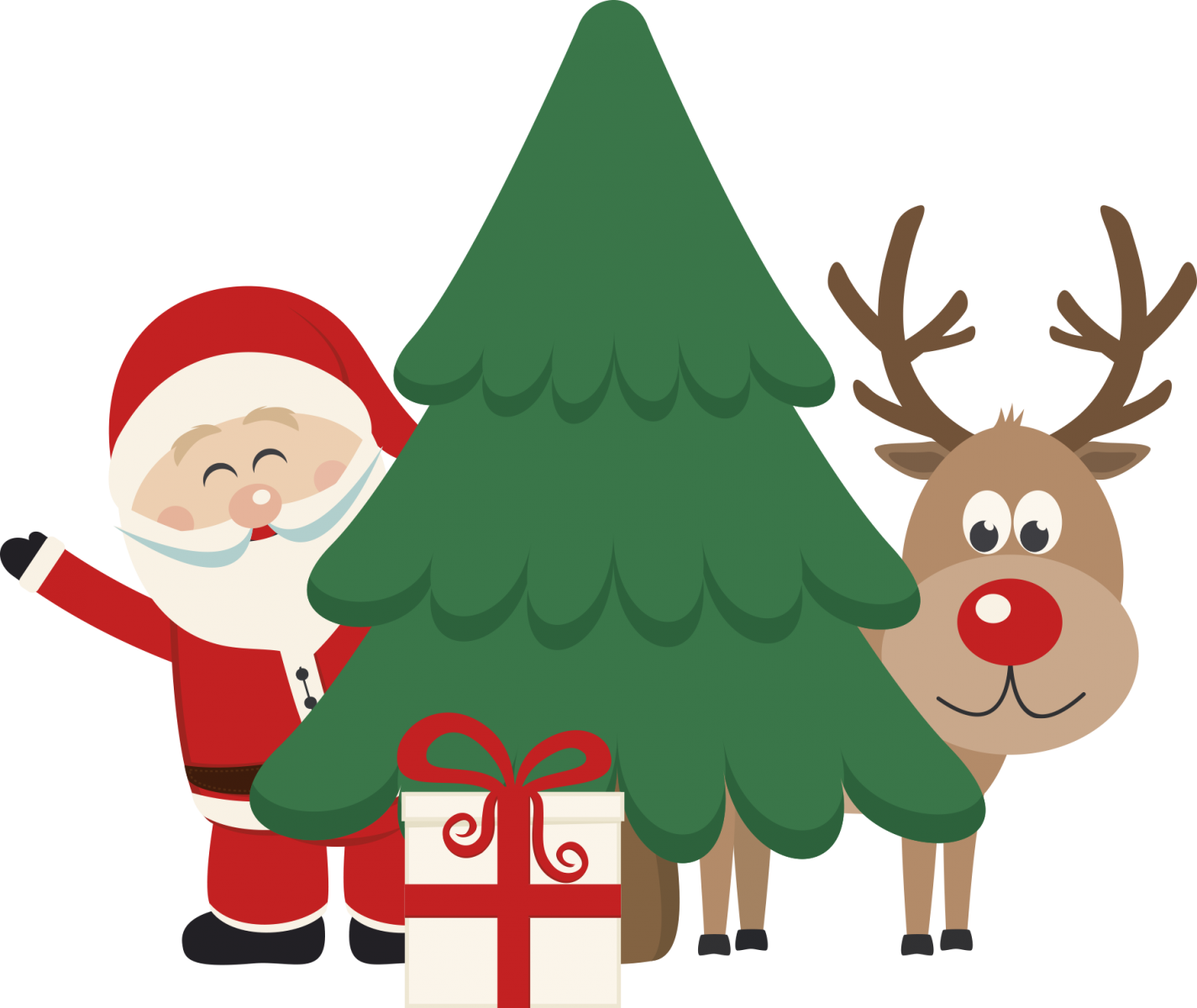 Santa Claus Rudolph Christmas - Santa Claus Rudolph Christmas (1425x1200)