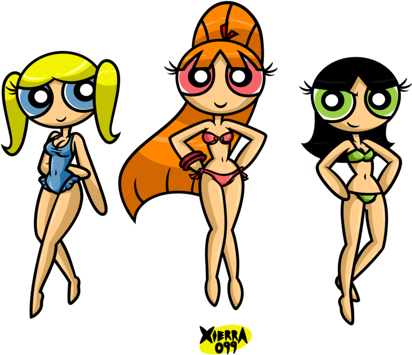 Puff Girl - Ppg Teens By Xierra099 (981x814)
