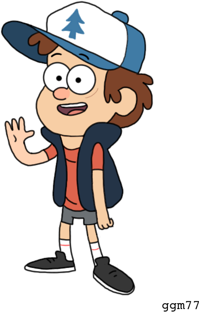 Dipper Pines By On Deviantart - Dipper Pines (588x752)