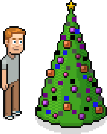 25-ornaments - Christmas Tree (700x500)