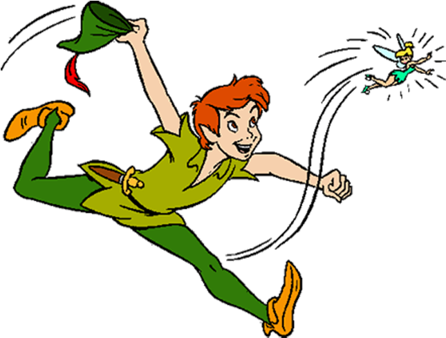 Peter Pan Tinker Bell Peter And Wendy Captain Hook - Peter Pan Tinker Bell Peter And Wendy Captain Hook (658x658)