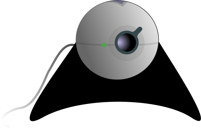 Computer Free Webcam - Webcam Clip Art (800x513)