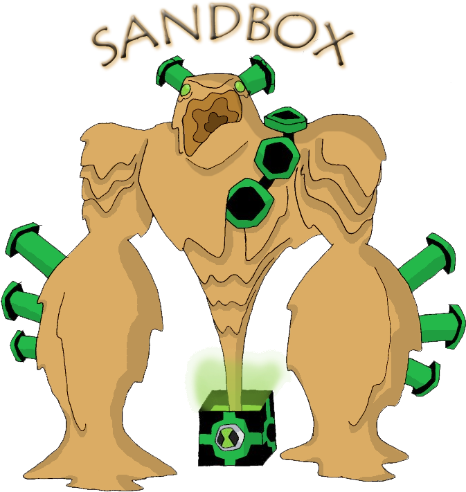 Sandbox By Starkarmor - Ben 10 Alien Areal (692x764)