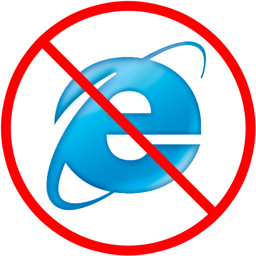 Clipart Info - No Internet Explorer Png (550x540)