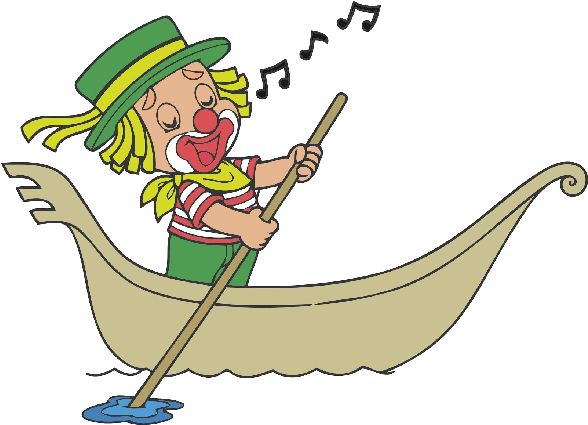 Funny Baby Clown Images Are Free To Copy For Your Personal - Cartoon (600x600)