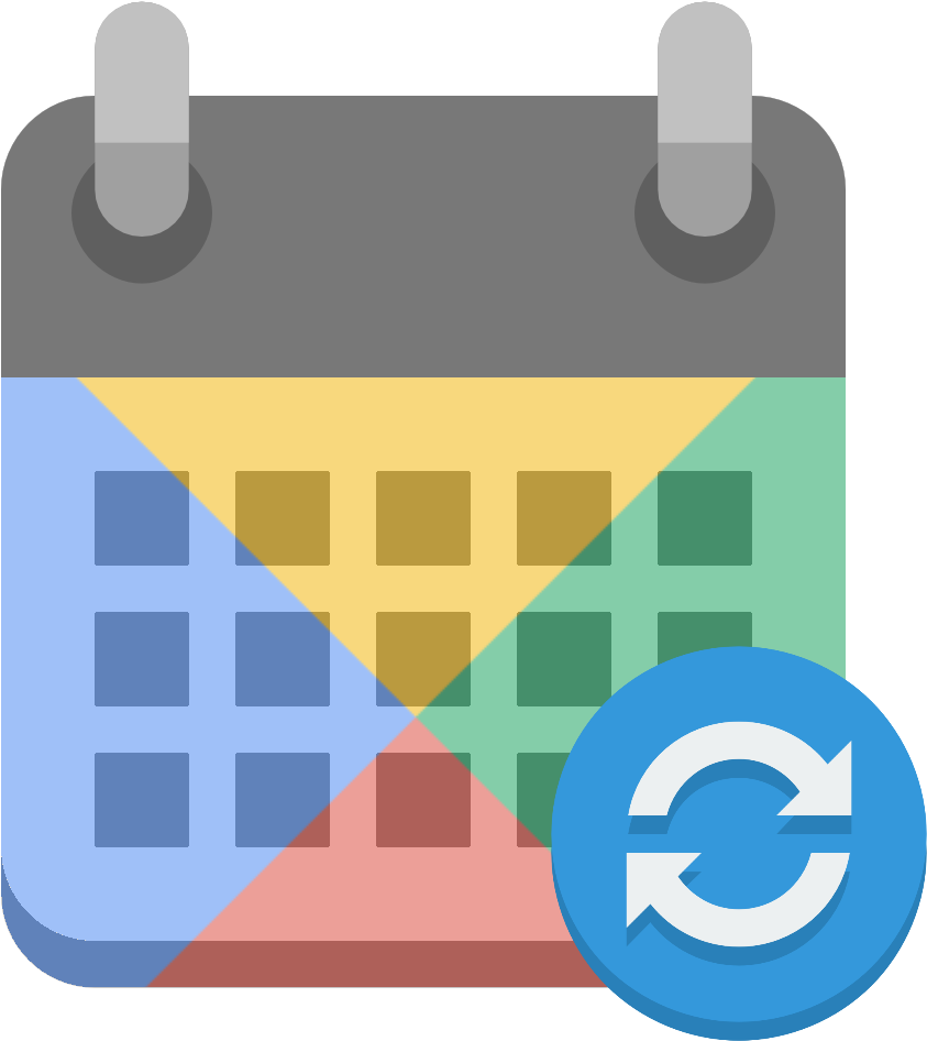 Drupal Event To Google Calendar Sync - Month Calendar Clipart Png (1024x1024)