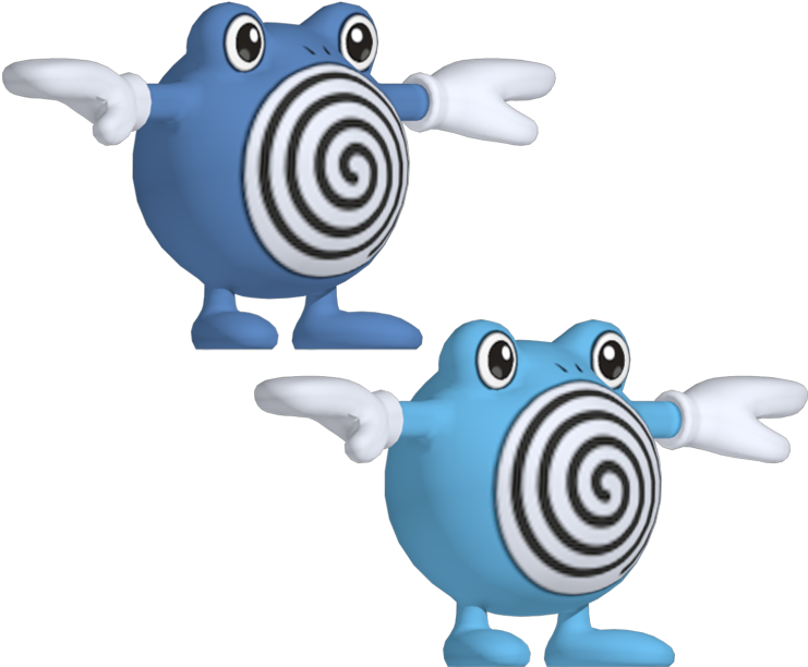 Download Zip Archive - 3d Poliwhirl (750x650)