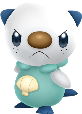 Oshawott Pokepark2 Model - Super Smash Bros Oshawott (542x518)