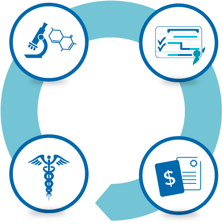 Identification And Establishment Of Targeted Partnerships - Business Model Png (504x461)