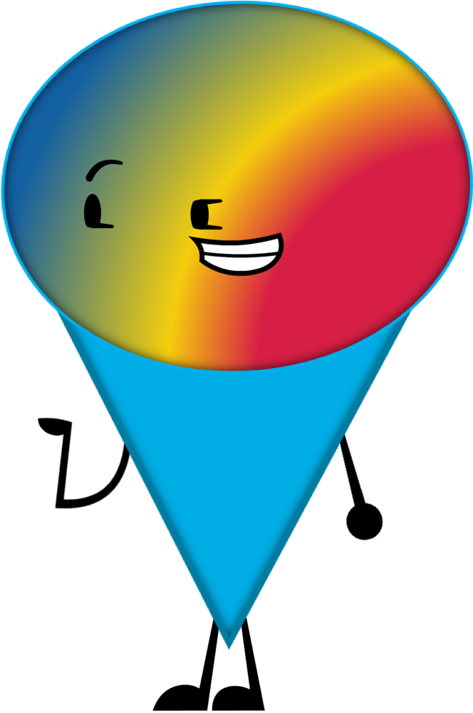 Snowcone Pose - Smiley (664x1000)