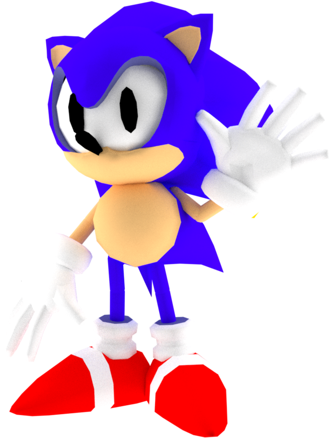 Sonic X-treme Model Render By Sonicjeremy - Sonic X Treme Models (857x933)