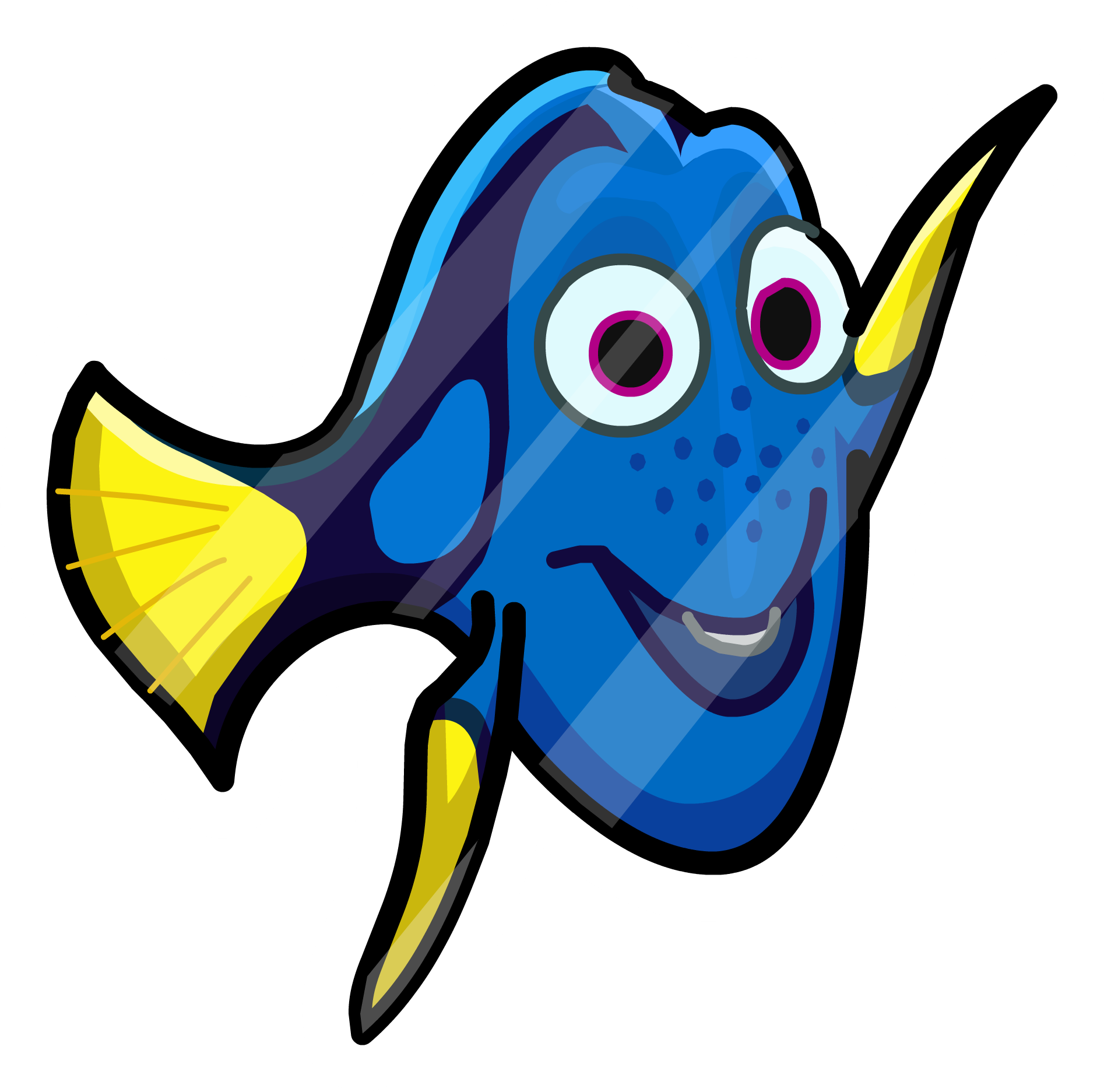 Finding Dory Pin Icon - Finding Dory Pin Icon (1894x1873)