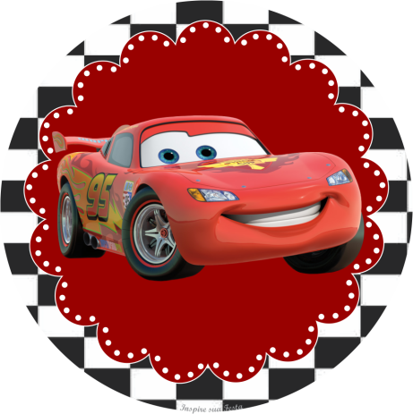 Lata Mini - Cars 2 Lightning Mcqueen (461x463)