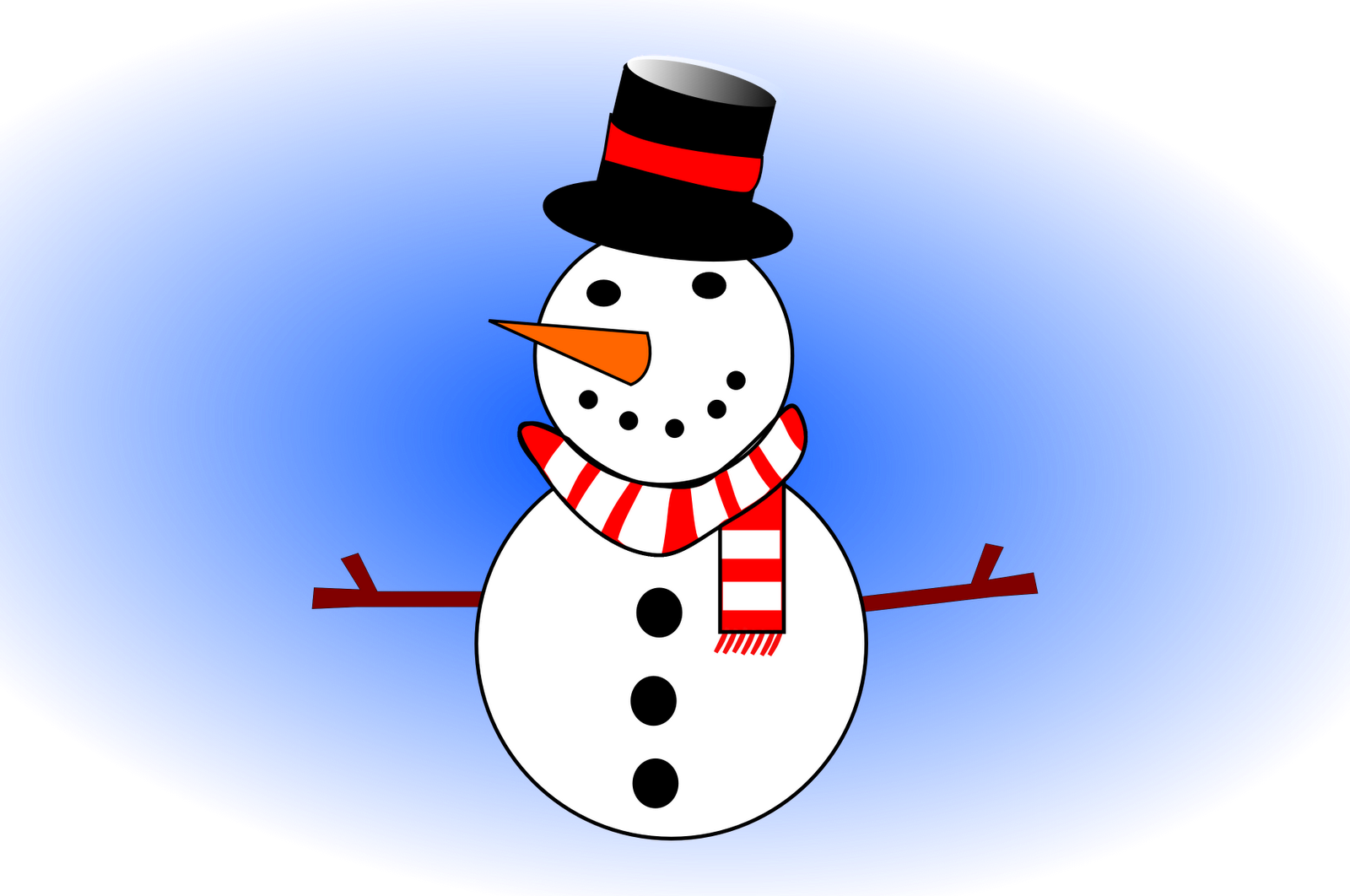 Christmas Ornament Cartoon Snowman Clip Art - Christmas Ornament Cartoon Snowman Clip Art (1600x1062)