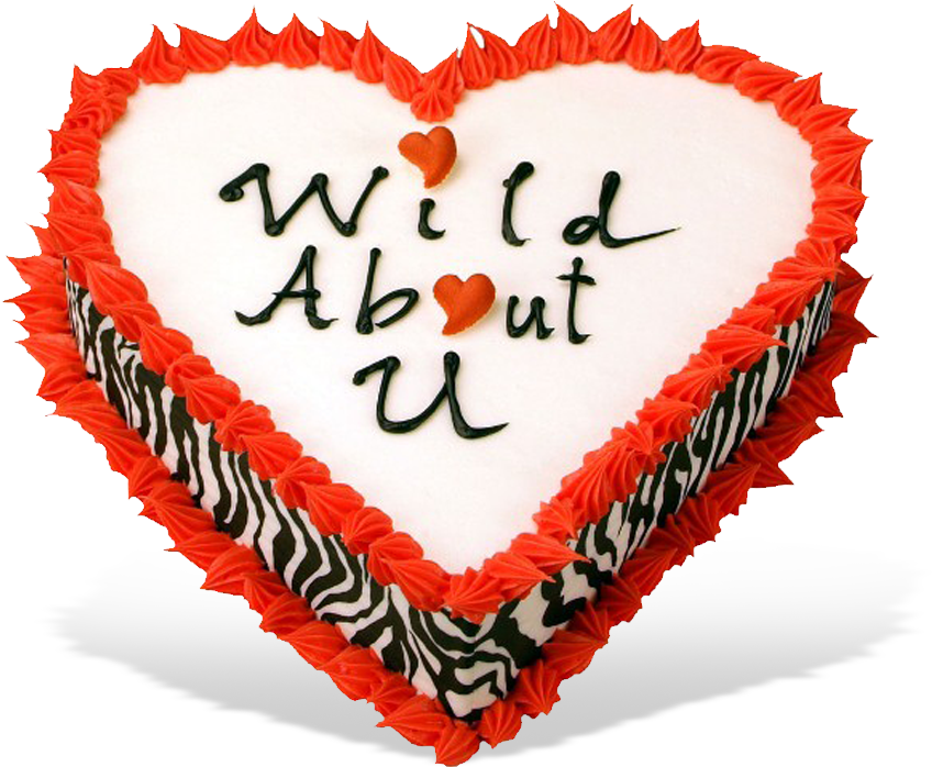 Dq® Heart Cake - Happy New Year And Birthday Wishes (940x701)