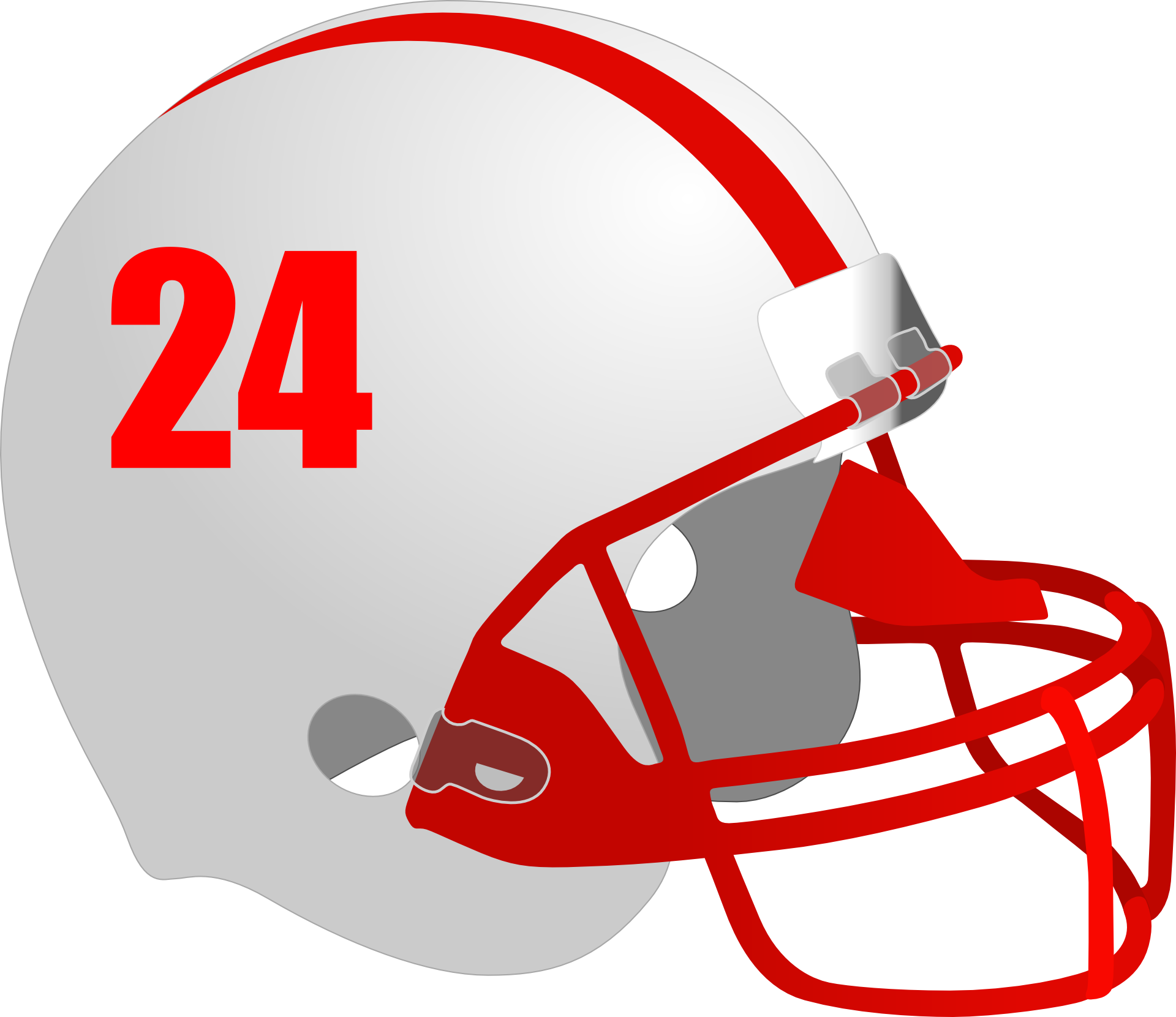 American Football Helmets Free Clip Art - American Football Helmets Free Clip Art (1920x1661)