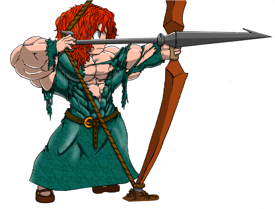 Merida By Astaroth90 - Art (900x674)