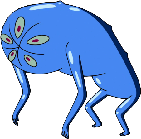 Warren Ampersand - Adventure Time Blue Jake (596x575)