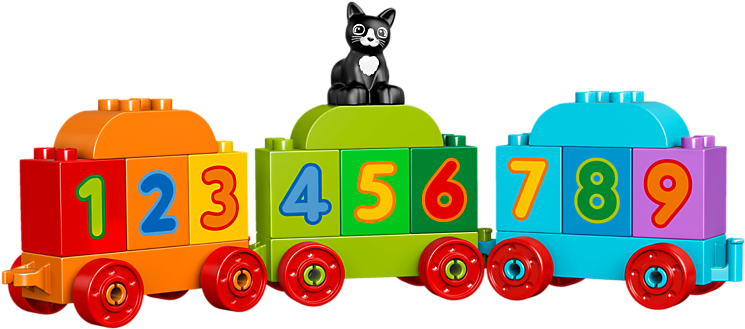 Image Of Lego Duplo Number Train - Lego 10847 Duplo Creative Play Number Train (800x600)