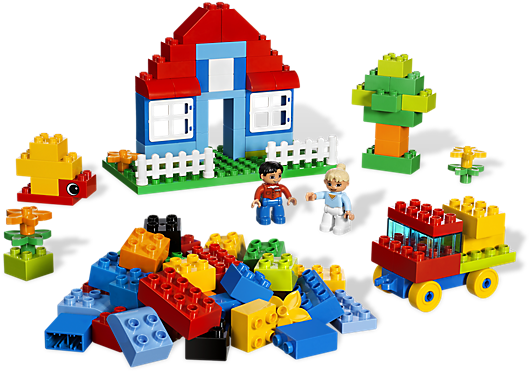A Perfect Introduction To Lego® Duplo® Building And - Lego Deluxe Brick Box (600x450)