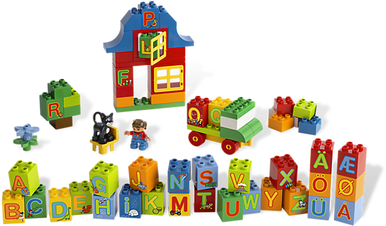 Lego® Duplo® Play With Letters Set - Lego Duplo Play With Letters 6051 (600x450)