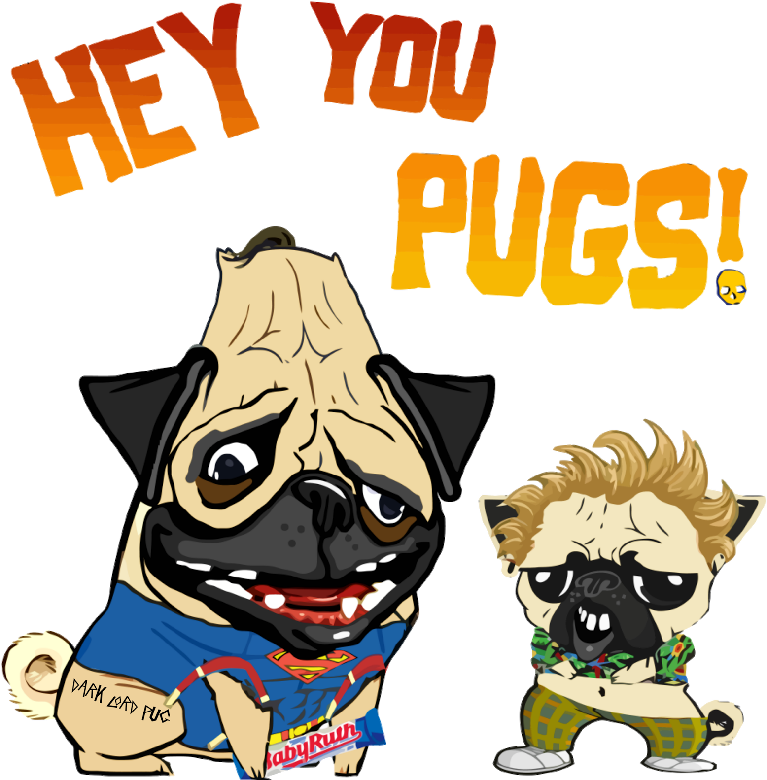 Dog - Pug (1581x1600)