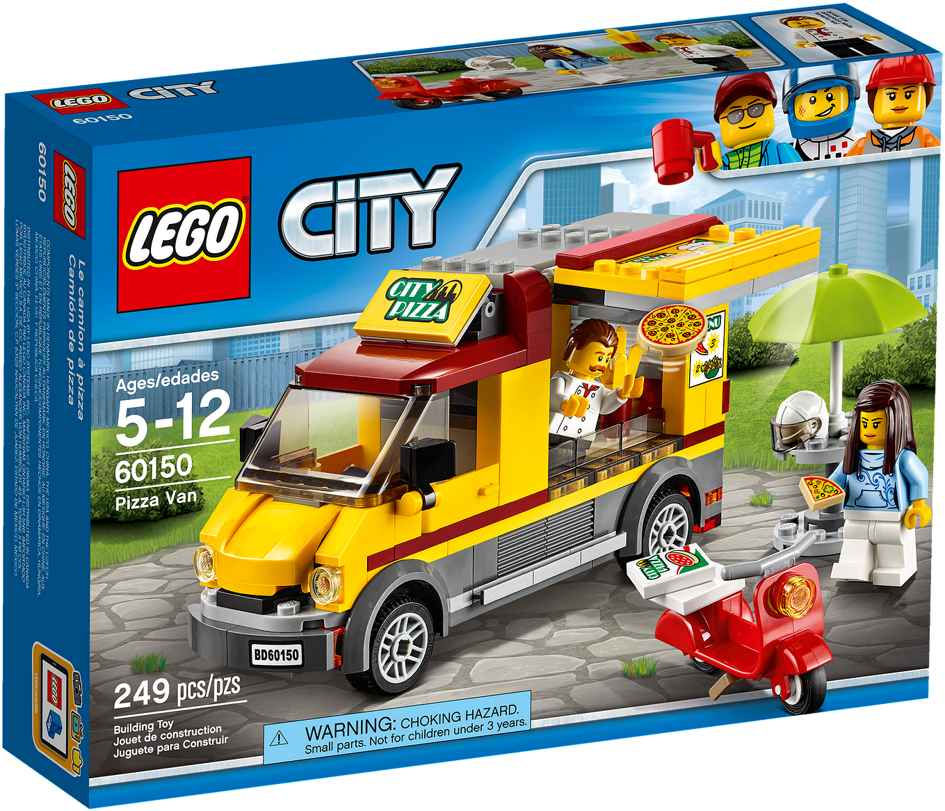 Lego City 60150 Pizza Van (2000x1500)