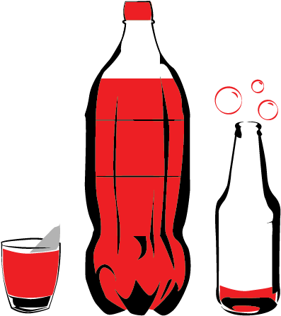 Students Can Howl For Alcohol-related Assistance - Glass Bottle (396x538)