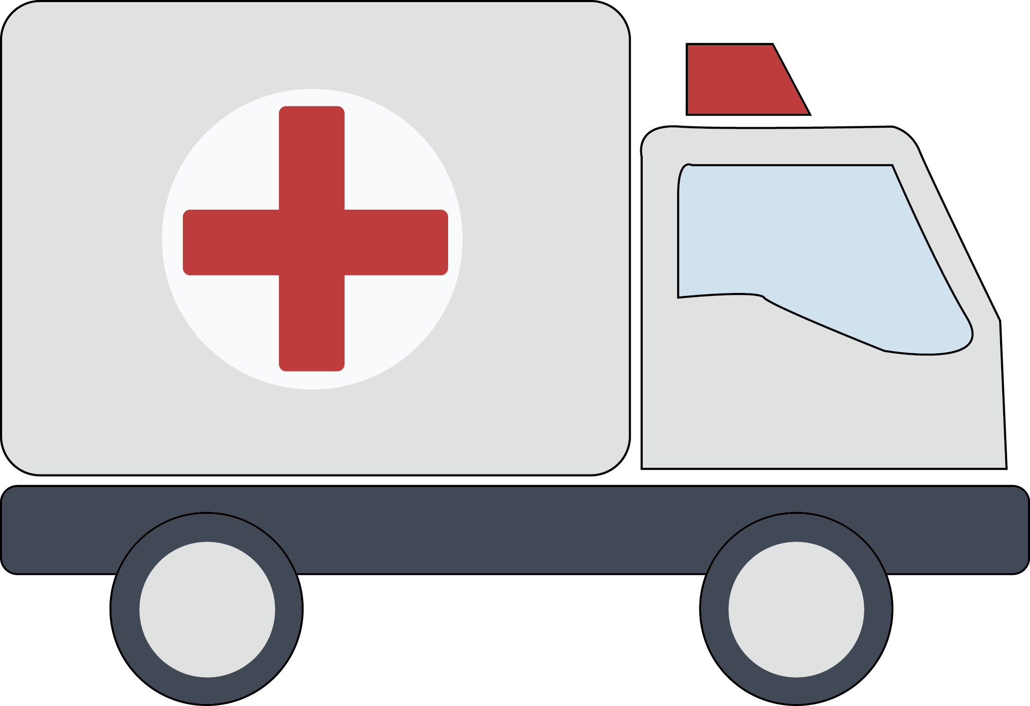 It Is No Secret That College Students Like To Drink - Ambulance (2032x1393)