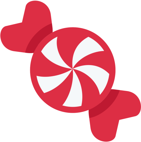 Lollipop Candy Cane Smarties Emoji - Lollipop Candy Cane Smarties Emoji (512x512)