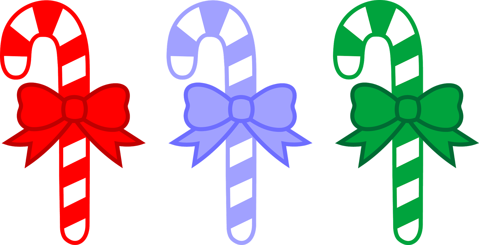 Candy Cane Christmas Ribbon Candy Clip Art - Candy Cane Christmas Ribbon Candy Clip Art (1600x820)