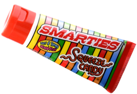 Smarties Squeeze Candy - Smarties Tangy Mixed Fruit Liquid Squeeze Candy Tubes (480x480)
