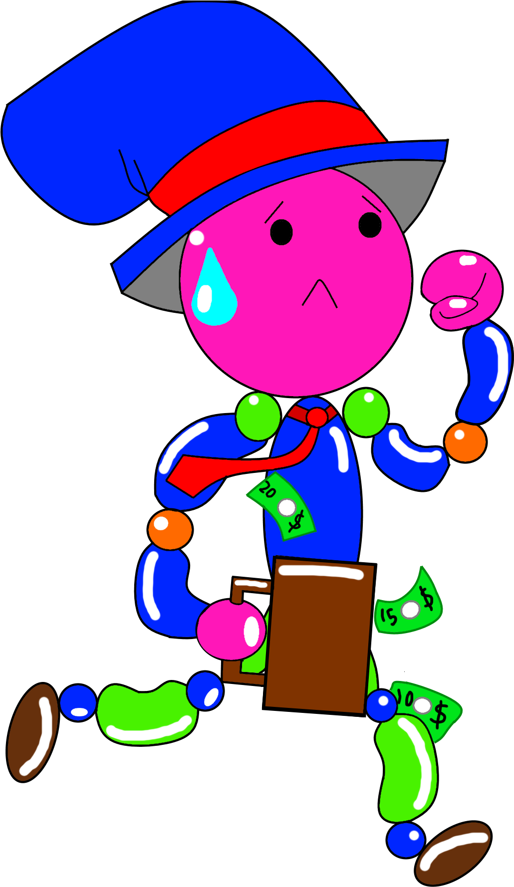 Out Of Broken Candy And Raw Material Like Sour Taffy - Out Of Broken Candy And Raw Material Like Sour Taffy (1055x1789)