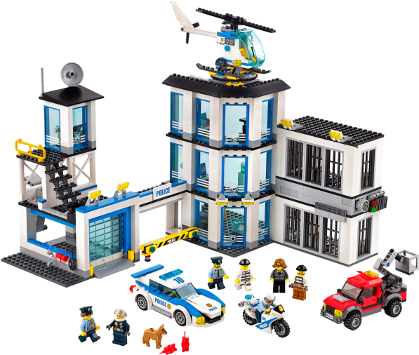 Lego 60141 Police Station - Lego 60141 - City Police Station (700x700)